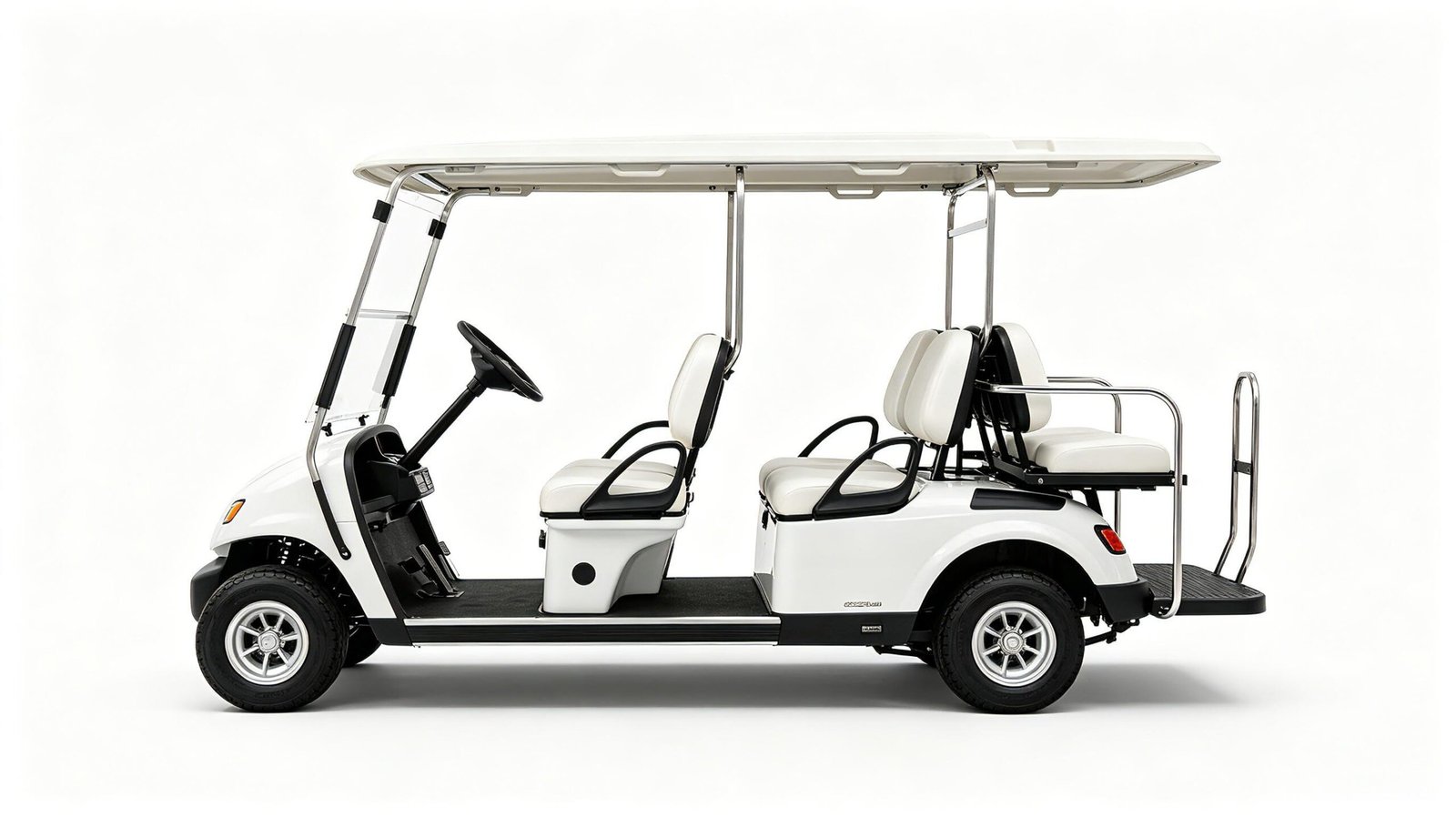 Electric Golf Cart | Multi-Seat Custom Open & Enclosed Golf Buggy Series - Image 5